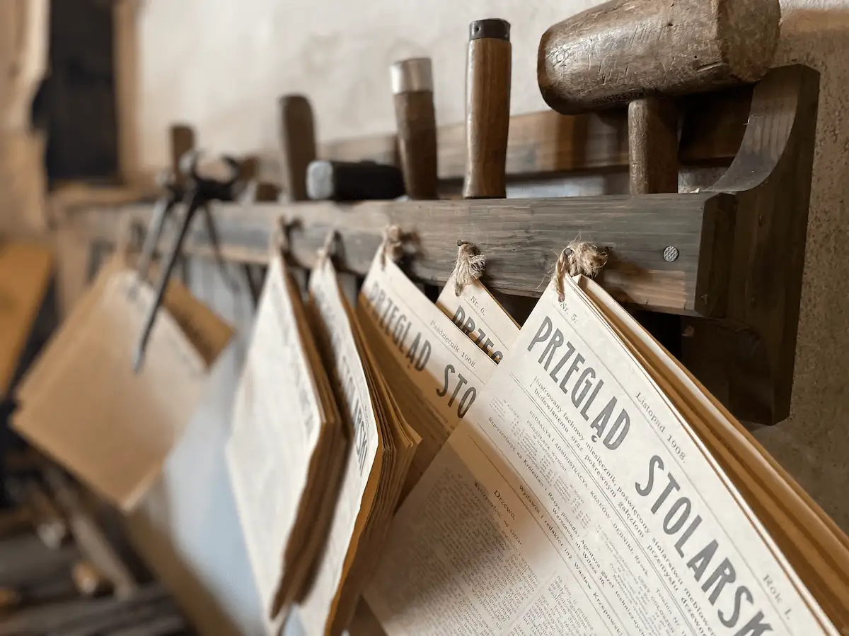 Stolarz w Miasteczku Galicyjskim