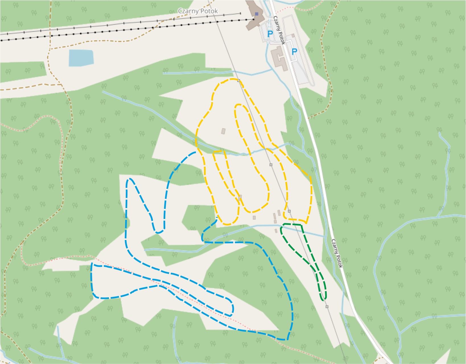 trasy narciarskie-krynica