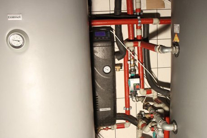 Prace dobiegają końca. Uruchomienie pompy ciepła. 